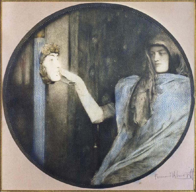 Fernand Khnopff Secret oil painting picture